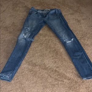 Hollister ripped jeans